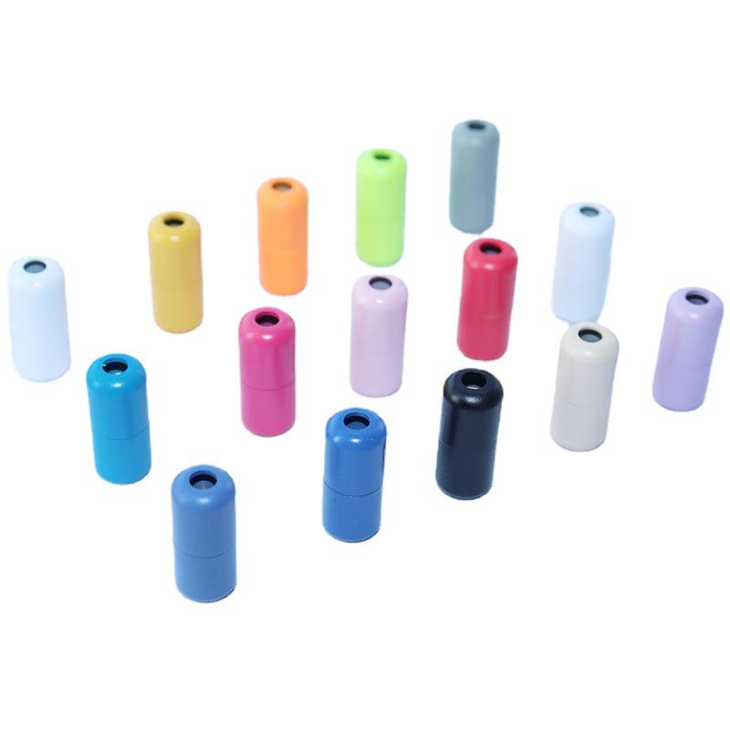 Colorful Aluminum Capsule Buckles for No-Tie Shoelaces