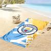 MCFC logo Print Beach Towel, Large Soft Quick Dry Towel for Beach Camping Swimming