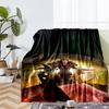 Wicked Theme Printed Blanket - Perfect for Couch, Bed, Travel & Outdoor Use | Machine Washable, Cozy & Durable.