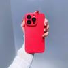 Simple Candy Color Hard Back Covers For iPhone 15 14 13 12 11 Pro Max Plus Shockproof Lens Protection Full Coverage Phone Cases