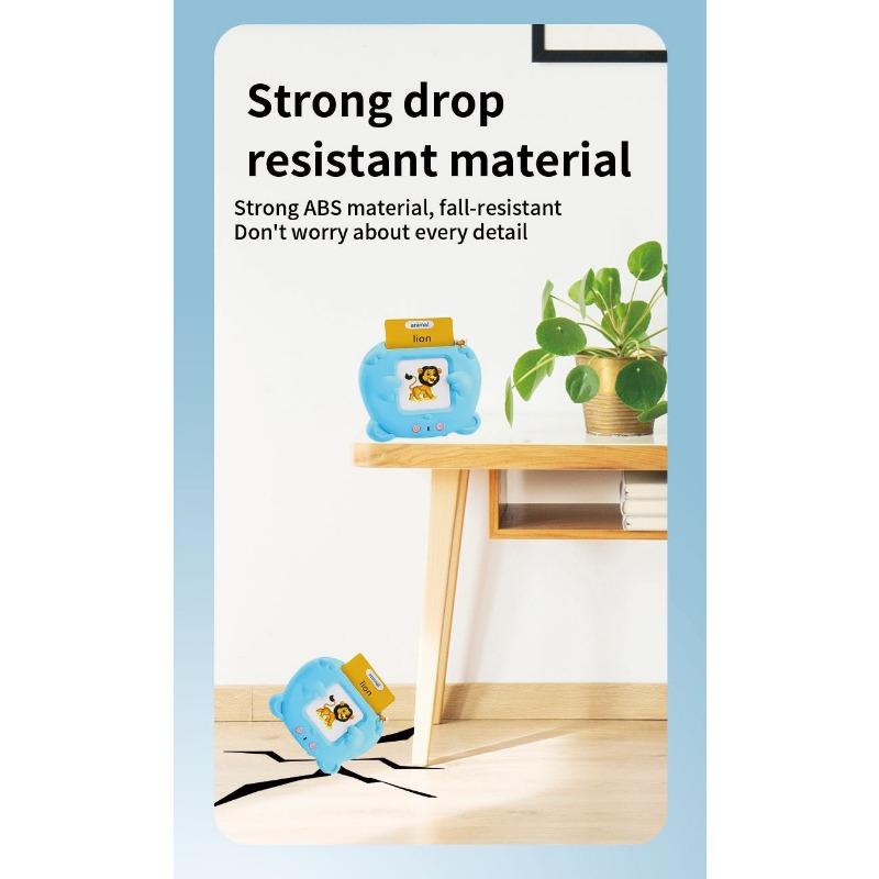 1PACK Children's Early Education Card Machine 1-6 Year Old Baby Educational Toys Chinese and English Enlightenment Literacy Card Learning Machine