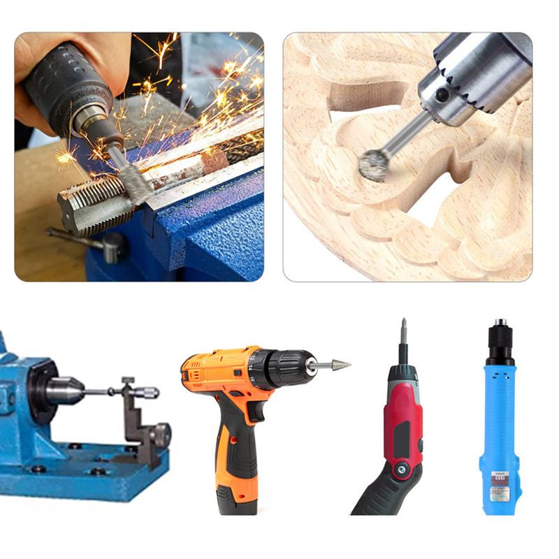 

Набор из 20 шт. алмазных шлифовальных насадок для мини-дрели, набор боров для роторного инструмента, шлифовальные аксессуары, хвостовик 3 мм