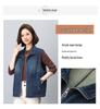 2024 Women's Lightweight Denim Vest: Spring & Autumn Sleeveless Jacket, Age-Reducing Style for Moms