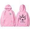 Anime Chainsaw Man Hoodie Hayakawa Aki Summon Kon Fox Devil Graphic Hoodies Men Women Casual Oversized Hooded