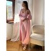French style Ins Style Fashion Temperament Knit cardigan Sling Dress Cover up Set Knitted Dress Set