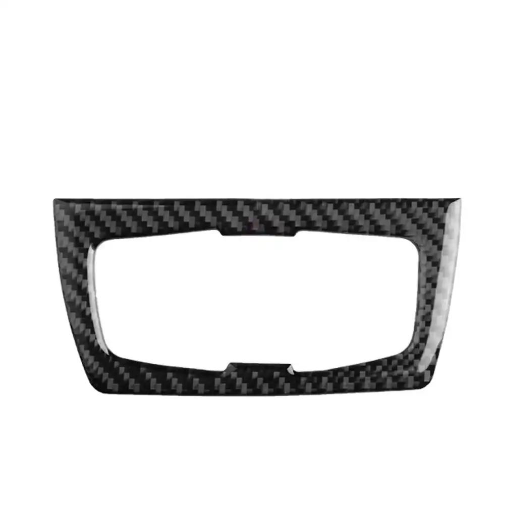 

Carbon Fiber Auto Headlight Switch Frame Interior Cover Trim Accessories For BMW F30 F31 F32 F33 F34 3Series 328I 325I 2013-2019 чёрный