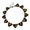 Unique Animal Print Love Crystal Pendant Choker Necklace Lightweight Fashion Accessory For Night Out Events