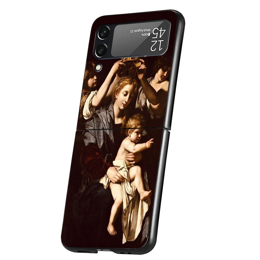 

Renaissance Art Painting Case Phone Cover for Samsung Galaxy Z Flip 6 5 4 3 5G ZFlip6 ZFlip5 ZFlip4 ZFlip3 Black Hard Trend Fund Galaxy ZFlip6