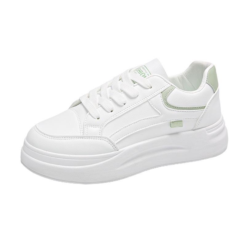 Little White Shoes Women's 2025 Autumn New Shoes Women's Platform Ins Korean Version Versatile Student Sports and Leisure Shoes Board Shoes