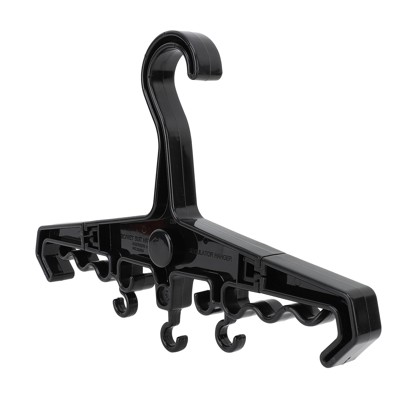 

BCD BC Hanger Multi Purpose Ergonomic ABS Portable Durable Diving Gear for Travel Water Sports чёрный