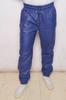 Stylish Trousers Biker Casual Jogger Blue Men's Genuine Lambskin Pant Handmade Leather