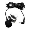3m Professionals Car Audio Microphone 2.5mm/3.5mm Clip Jack Plug Mic Stereo Mini Wired External Microphone For Auto DVD