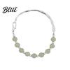 Refined Workmanship Bracelet Beaded Bangle for Women Faux Pearl