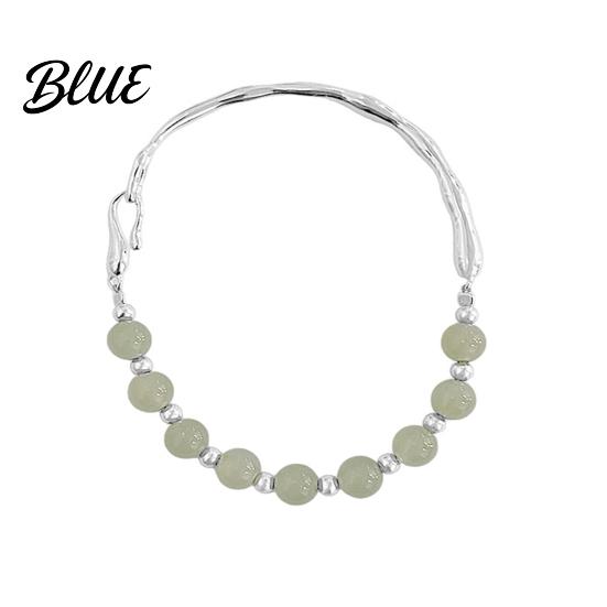 Refined Workmanship Bracelet Beaded Bangle for Women Faux Pearl