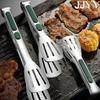 Нержавеющая сталь Нескользящие кухонные щипцы Многоцелевые Сервировочные для мяса и салата Инструмент для приготовления на гриле барбекю