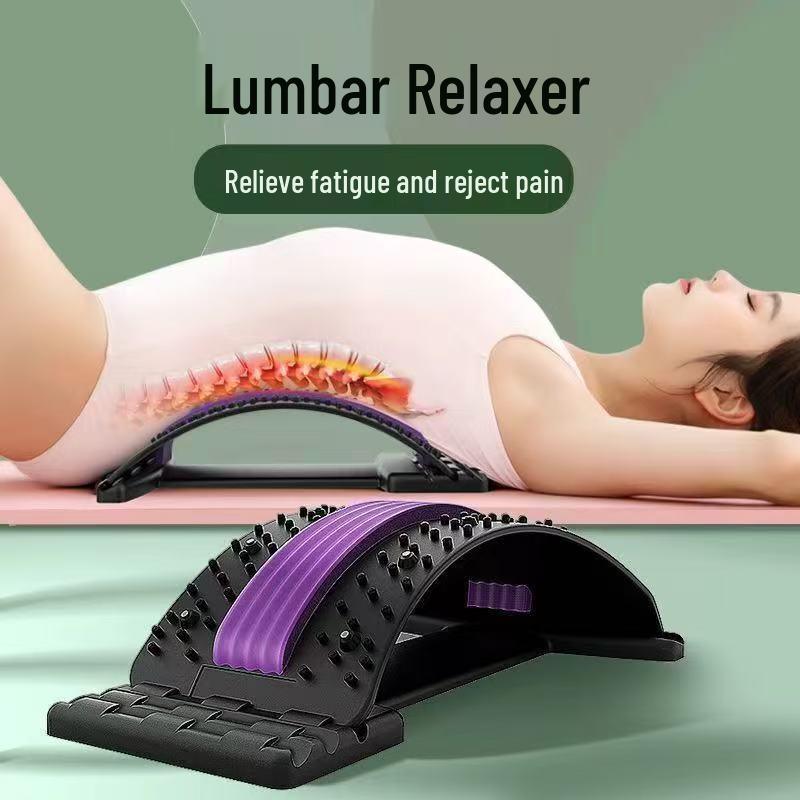 Lendenwirbel-Beruhiger: Rückenschmerzlinderung Traktionskissen mit Massage & Dehnung