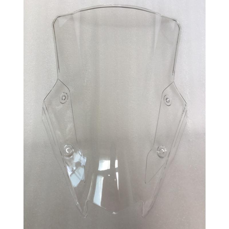 Motorcycle Double Bubble Windshield WindScreen Screen For Kawasaki Ninja 1000 Z1000 Z 1000 SX Z1000SX Iridium