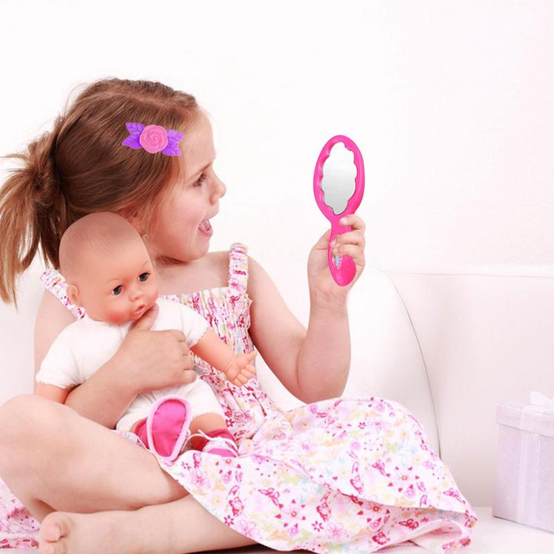 Girls Simulation Plastic Cosmetic Pretend Play Make Up Toys Makeup Set Play House Princess Beauty Toys for Girls Children Gifts