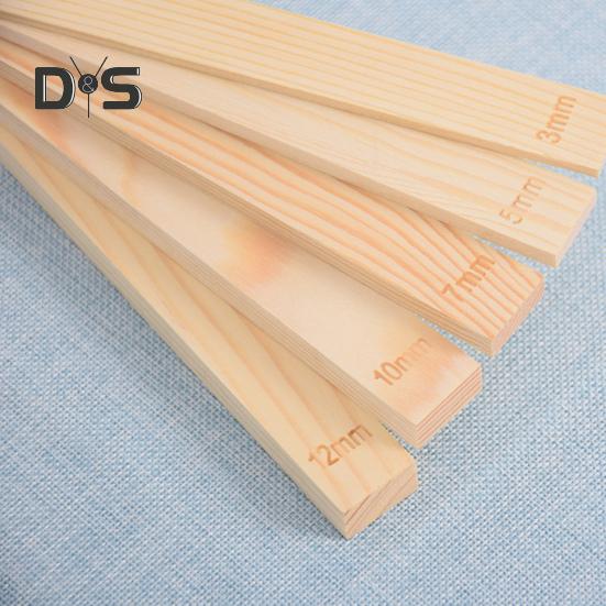 10-teiliges Töpfer-Lehr-Rollschlamm-Stick-Guide für Polymer-Ton, Tiefe und Dicke, 5 Größen, Rollschlamm-Stick-Guide-Werkzeuge für Töpferei, Polymer-Ton, DIY