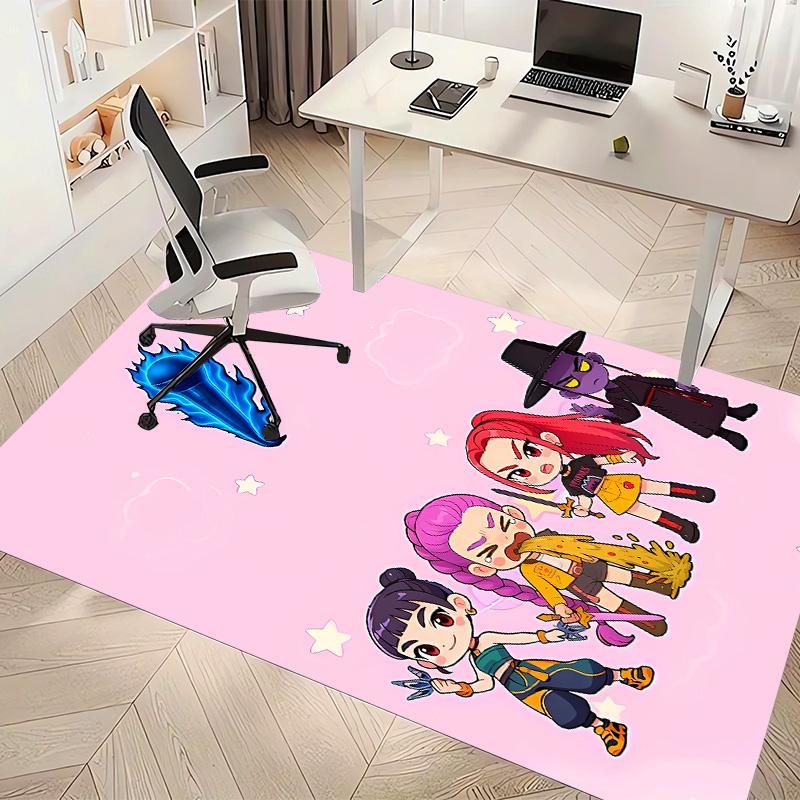 Kpop1 Printed Absorbent Washable Carpet, Non-Slip Bathroom Mats, Kitchen Rugs, Yoga Mat,Living Room Entrance, Camping Picnic Rugs