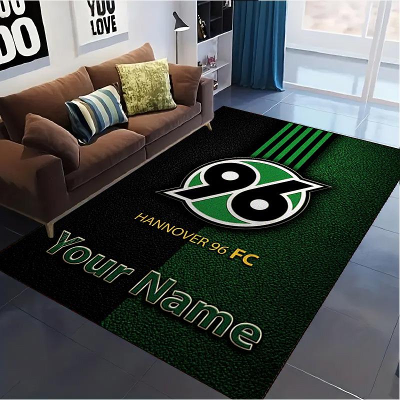 Name Custom Hannover 96 Carpet Rug for Living Room Bedroom Home Sofa Decoration,Kids play Non-slip Floor Mat