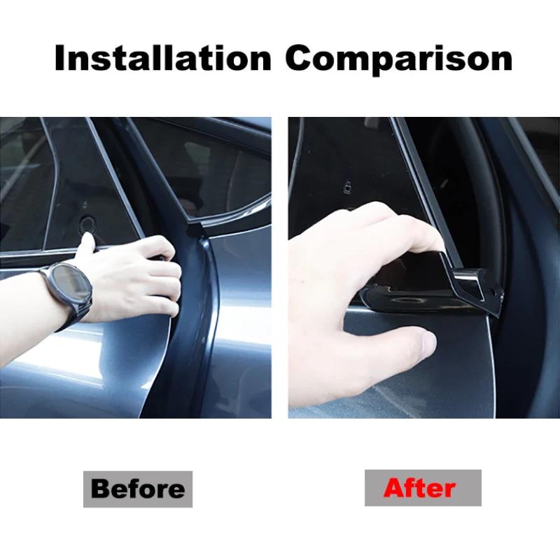 2 STÜCKE Hintertürgriff für Ford Mustang Mach-E Schutzabdeckung Aufkleber Praktisches Dekoratives Original Modifikationszubehör