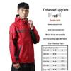 Men's and Women's Reflective Waterproof Raincoat and Pants Set for Riding and Takeaway