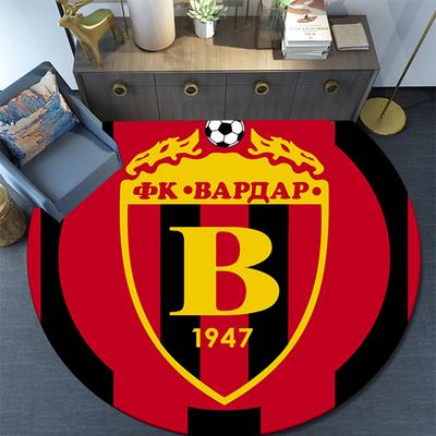 Vardar Skopje Round Area Rug Under Office Chairs Bedroom Living Room Home Decor