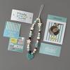 Ins Style Star Beaded Mint Chocolate Mobile Phone Lanyard For Ccd Camera
