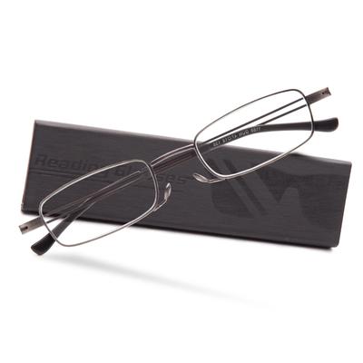 Kompakt, könnyű olvasószemüveg [JIMMYORANGE] tokban tárolható, design, szemüveg, zseb, uniszex, ultravékony méret, +2.0