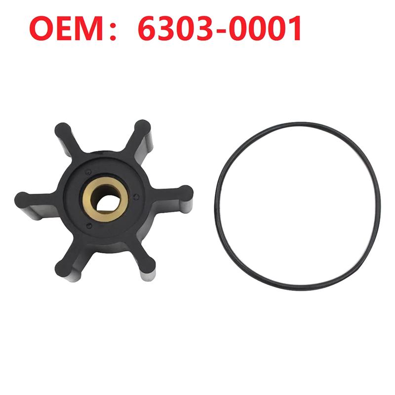 Powerful Water Pump Impeller Repair Kit For JABSCO 6303-0001 JOHNSON 09-824P 500138