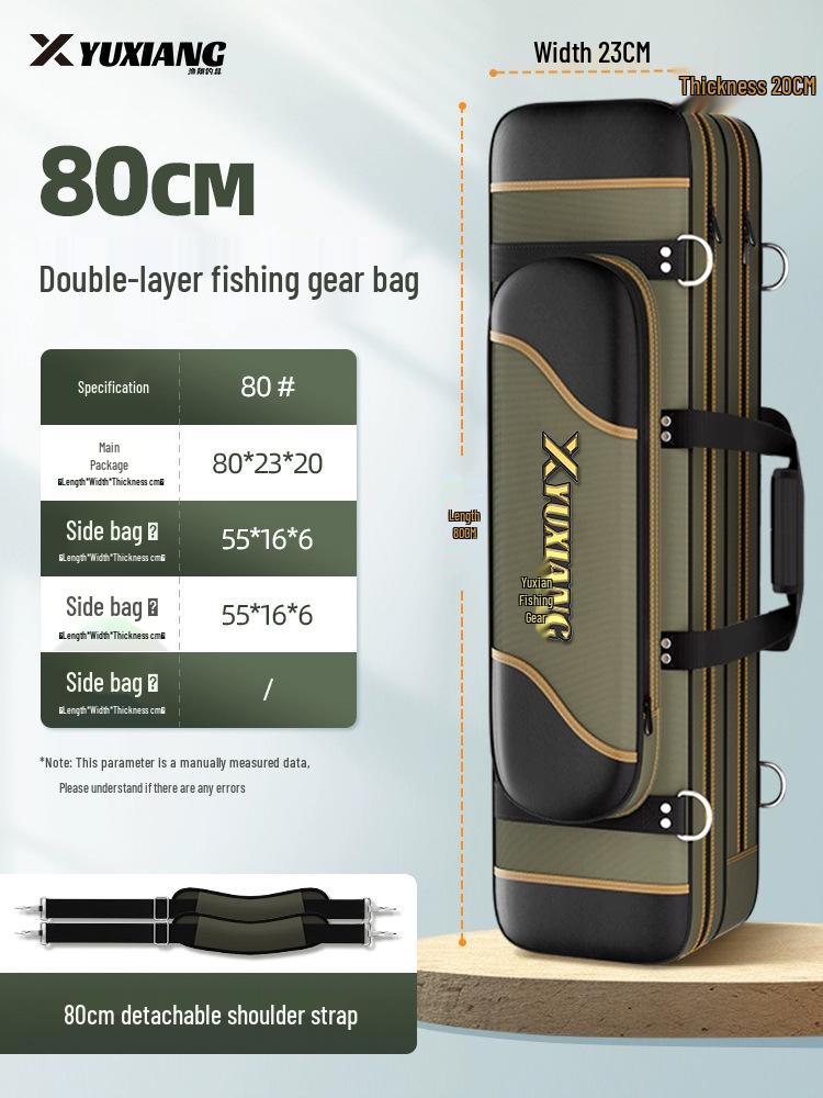 

Рюкзак для рибальських снастей: Легка сумка великої місткості для зберігання вудок та спорядження