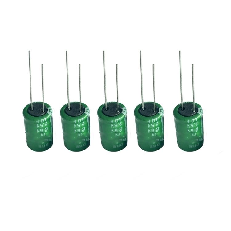 

2.5V 10F Super Capacitors Extended Cycle Life for PLC Controllers and Solar Energy Buffering 1