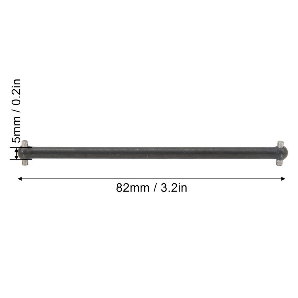 RC Middle Drive Shaft Steel Center Shaft for   1/18   JR RC Car  31627 RC   Shaft