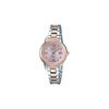 SHEEN Solar Series Elegant Waterproof Solar Quartz Movement Stainless Steel Strap Japanese and Korean Watch Women's Watch SHE-4522SG-4A-person