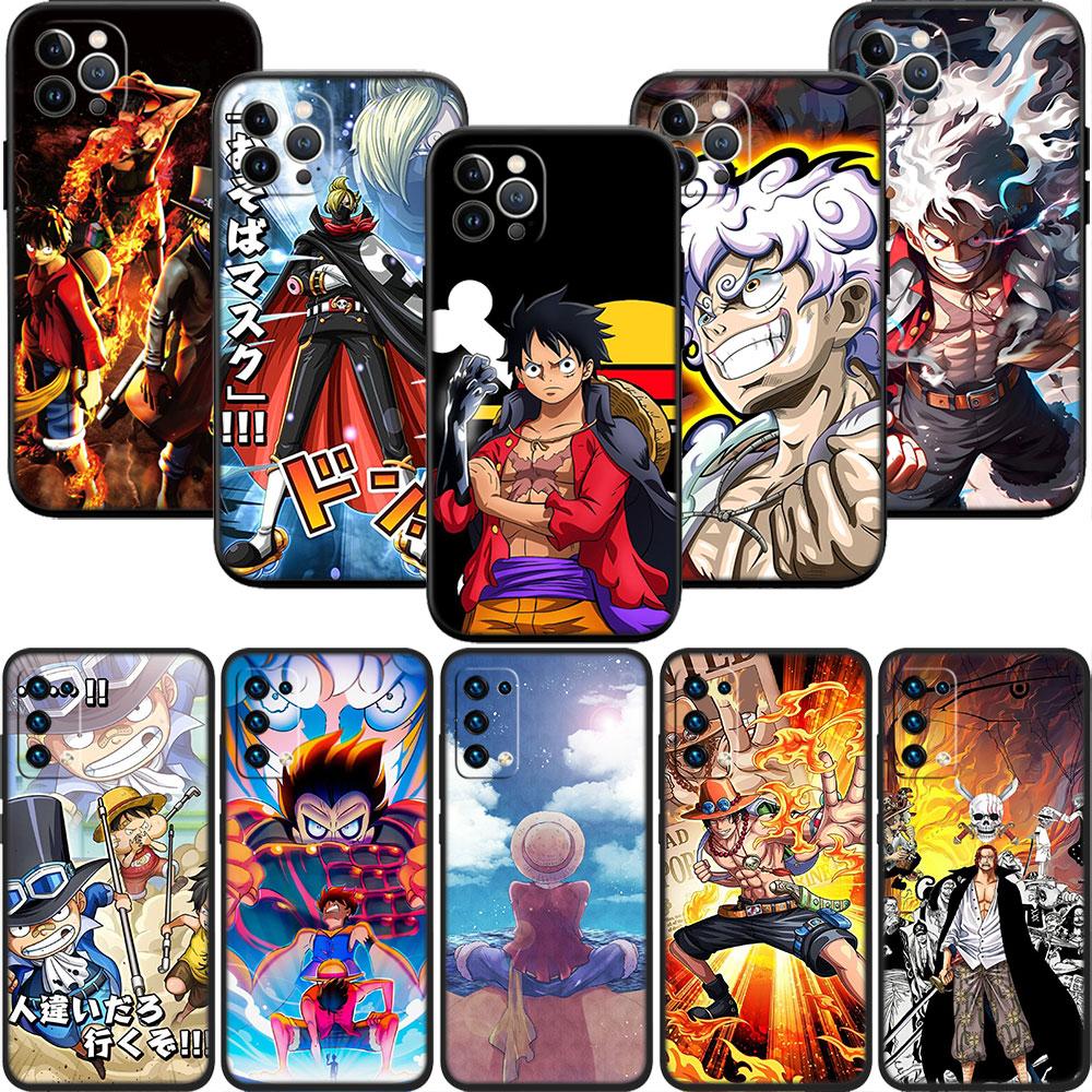 One Piece Luffy Soft Shell Phone Case for Xiaomi Poco C40 C50 C51 C55 C65 C71 C75 F3 F5 F6 F7 M2 M3 Pro Ultra
