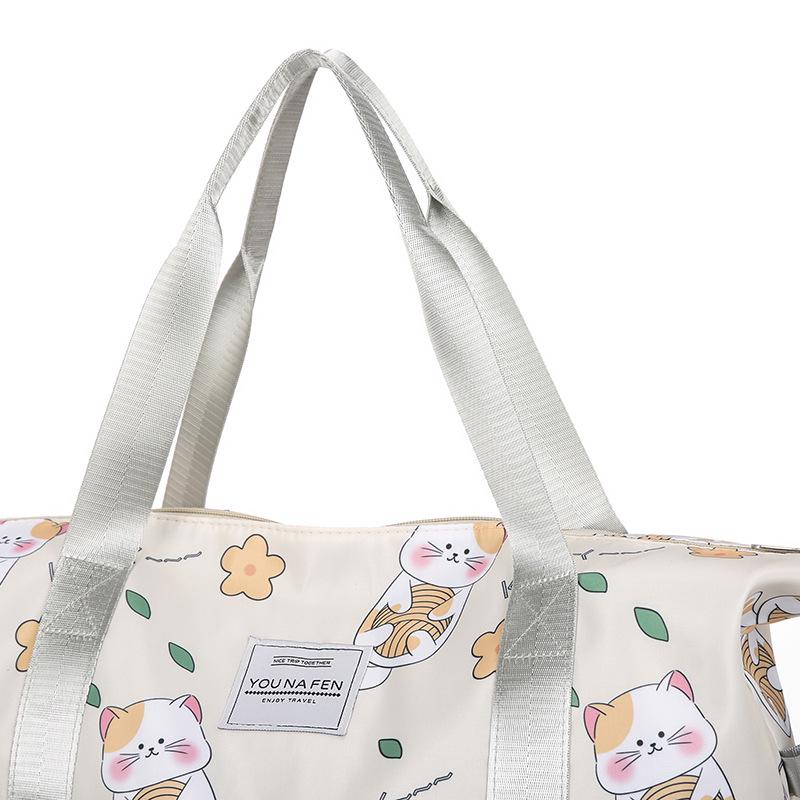 Büyük Kapasiteli Seyahat Düzenleyici: Kıyafetler, Kısa Seyahatler ve Kuru/Islak Ayrımı için Çok Yönlü Saklama Çantası