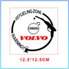 1Pcs Car Fuel Tank Cap Stickers Vinyl Fashion Decoration Decals For Volvo Rdesign XC90 S60 XC60 V70 S80 S40 V50 V40 V60 C30 S70