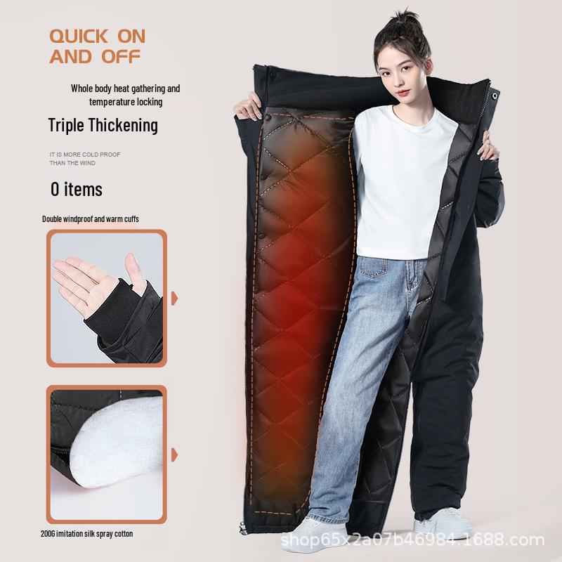 Winter Motorrad Kältesicher Fleecegefüttert Windbreaker: Verdickt, Wasserdicht und Warm