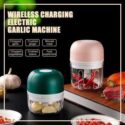 Newes Wireless  Electric Food Chopper Vegetable Fruit Garlic Blenders
