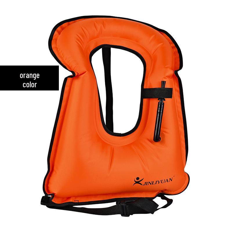 Gilet di sicurezza gonfiabile per snorkeling e nuoto