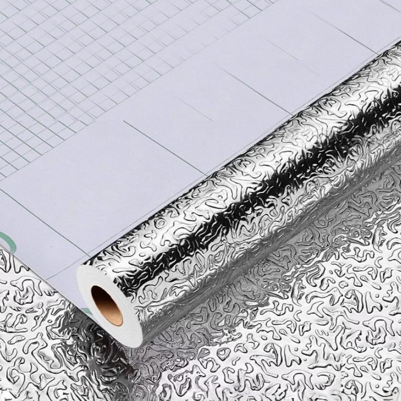 

1PC 2mX40cm Kitchen Oil-Proof Film for Stove Cabinet, Self-Adhesive Fireproof Heatproof Applicable to Countertop Drawer Cabinet 2mX40cm