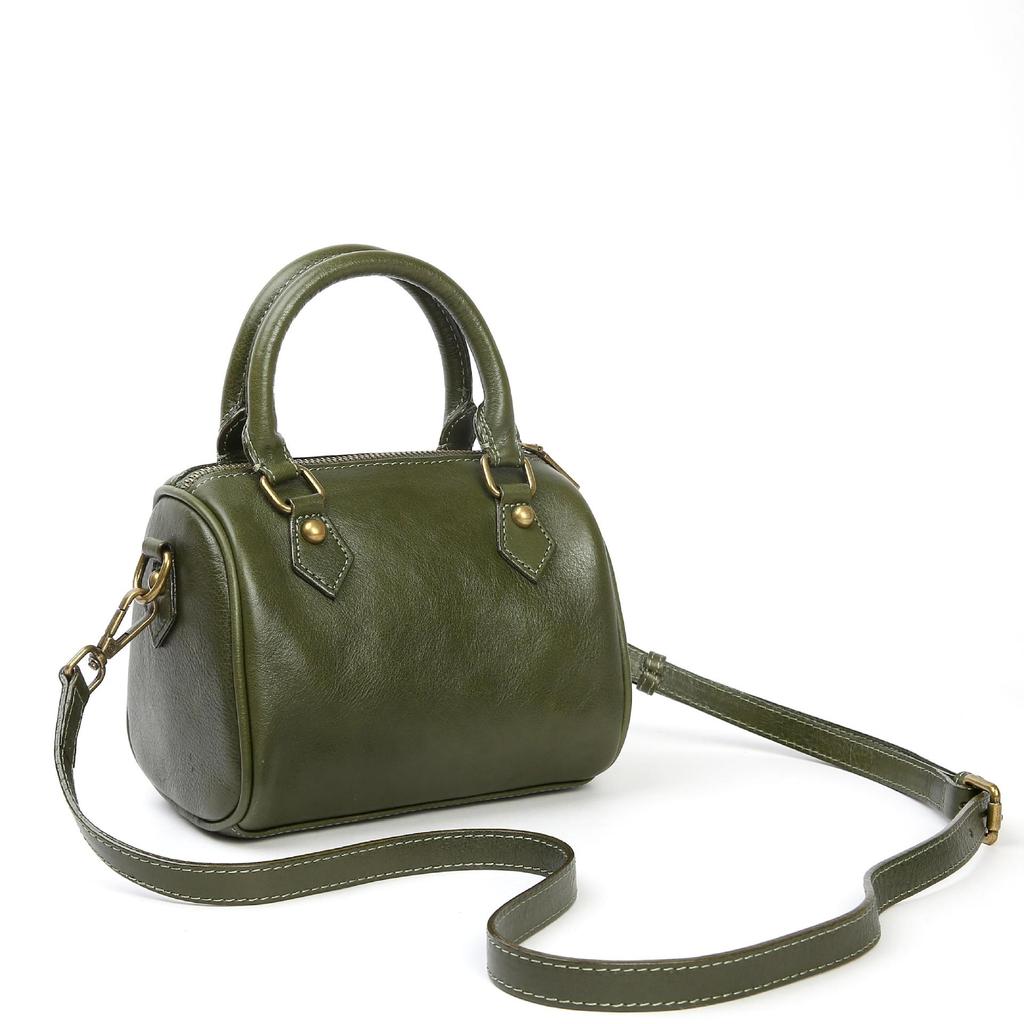 New Genuine Leather Women's Bag, American Retro Handbag, Commuter Bag, Top Layer Cowhide Crossbody Bag