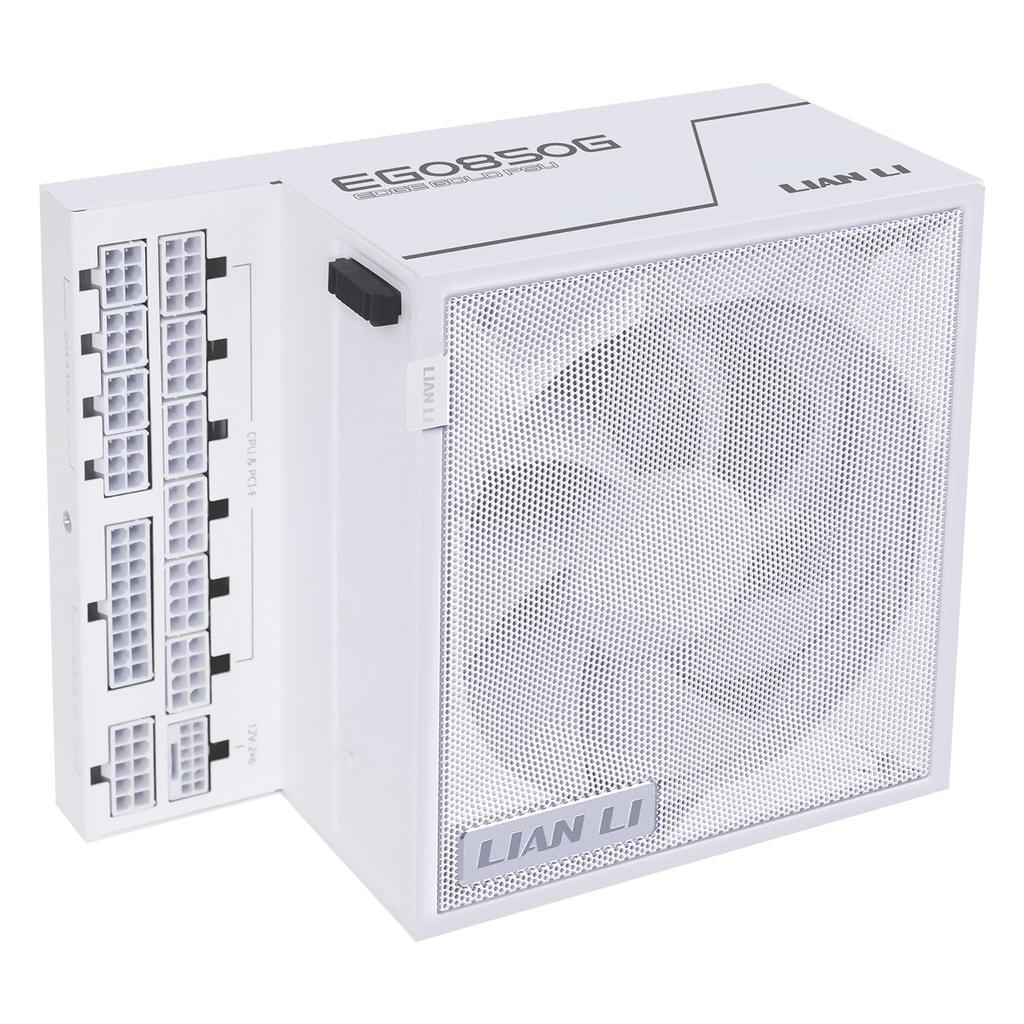 LIANLI ATX PC Power Supply EDGE GOLD 850 WT Design 80PLUS GOLD Certified Fully Modular GOLD 850W WT Official Japanese Distributor 3.1 L-shape LL-EDGE