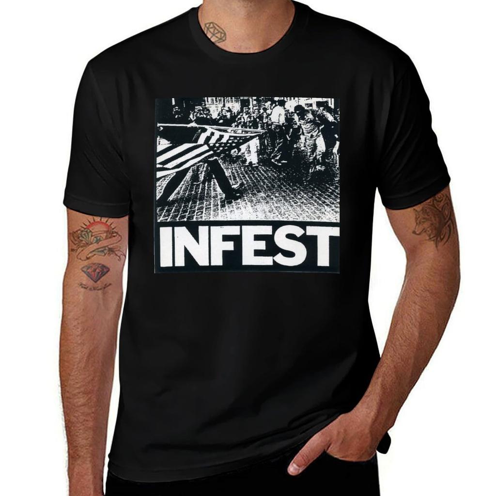Infest The Rats Nest TShirt Odor Resistant Short Sleeve Top TShirt