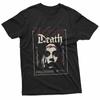 Unholiger Tod Horror Grafik Retro Gothic Rückendruck Dunkle Kunst T-Shirt