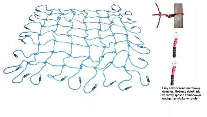 Climbing Net 200X210 Playground Blue