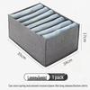 Jeans and Clothing Storage Box With Compartments