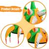 Court Hat Headwear with Bells Costume Accessory for Mardi Gras Masquerade