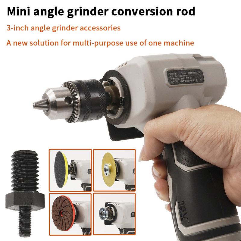 3-inch M5 To M10/M14 To M10 Conversion Accessory for Versatile Hand Drill & Grinder.